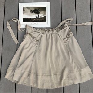 BCBGMAXAZRIA silk skirt  size M